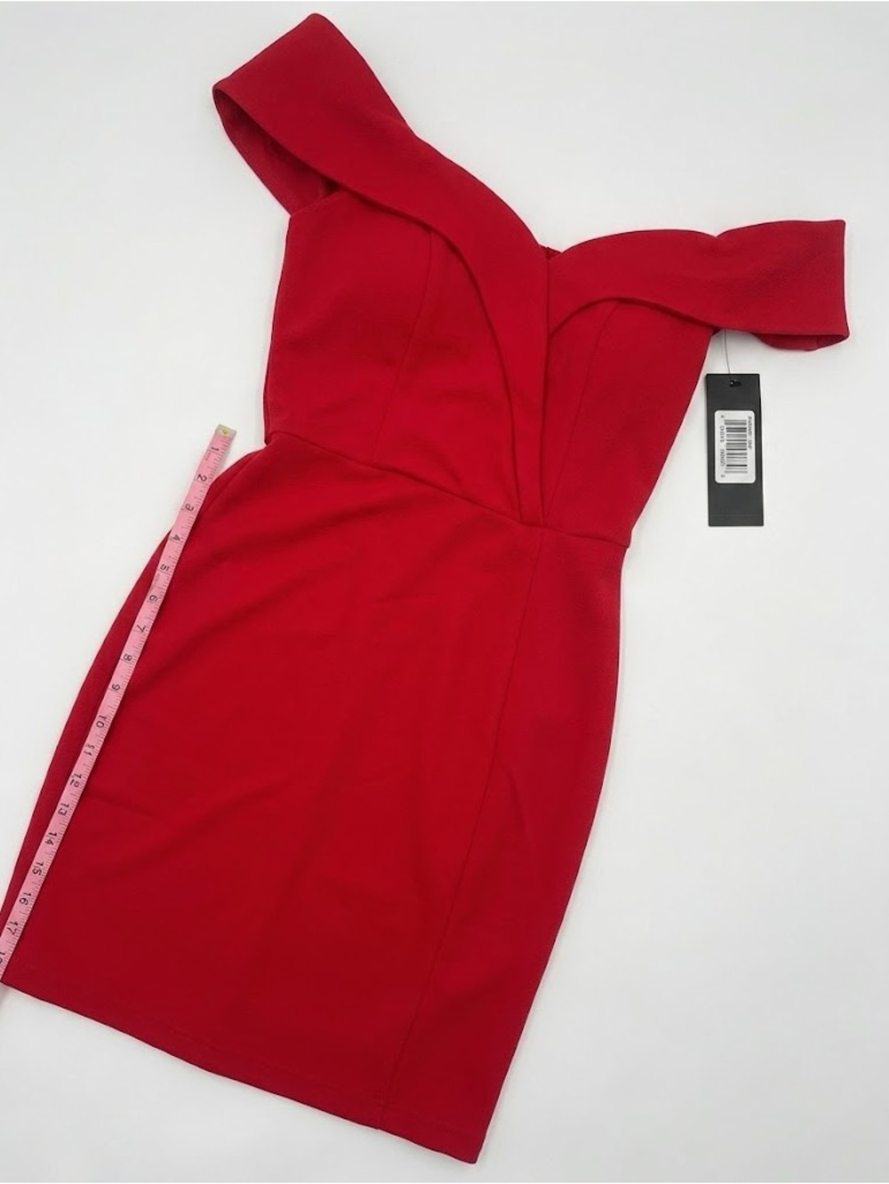NWT🔥Red Off-Shoulder Dress Sz 5